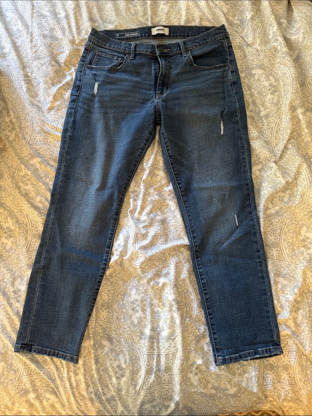 Sonoma Men's Navy Slim Straight Jeans
